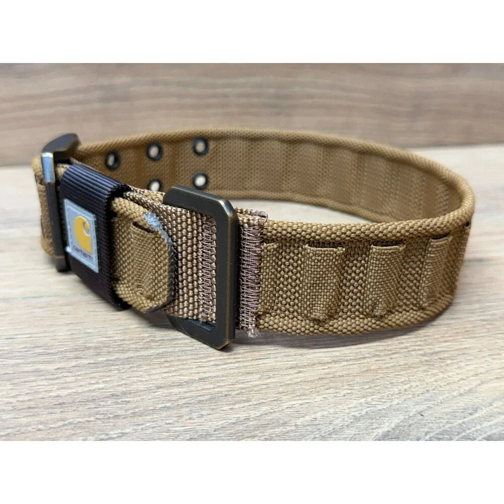 CARHARTT Nylon Wide Dog Collar Medium 15